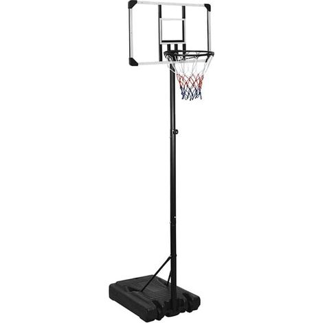 Panier de basket transparent, 235-305 cm, polycarbonate. (1/5)