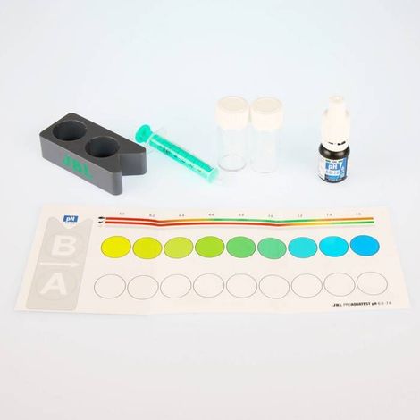 Kit test acqua acquario JBL proaquatest pH 6.0-7.6 80 test
