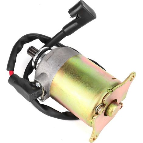 Motorrad-Elektrostarter-Baugruppe GY6 125cc 150cc Rollermotor-Zubehör Ersatz für GY6 ATV 125CC 150CC für GY6 150cc Offroad-Buggy Elektrostarter für Motorrad (1/5)