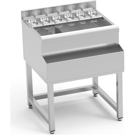 Bar Lynx Module Bac à Glaçons sur Support Ouvert P 650 mm - Eratos
