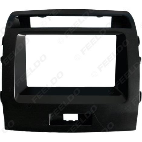 Convient pour le cadre de modification du système de navigation DVD embarqué et le cadre du panneau GPS de la Toyota Land Cruiser 200 (V8).