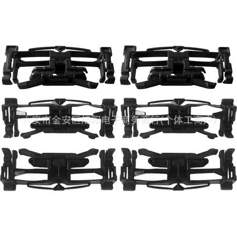 Suitable for Ford Focus 6pcs drain channel bayonet mounts 1724500 1724501 1746145 1746146 (1/5)