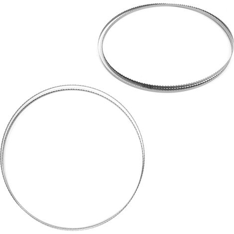 Lame de scie à ruban portable SK5 en acier au carbone à ressort, 6 dents, 6,35 mm, pour le travail du bois et la découpe de la viande (1/5)