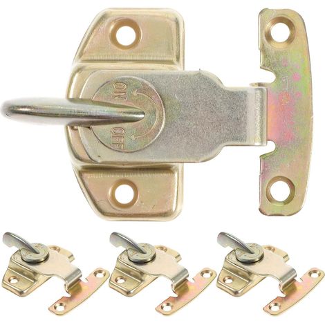 teiliges Set doppelter Rollenriegel aus Edelstahl einfache