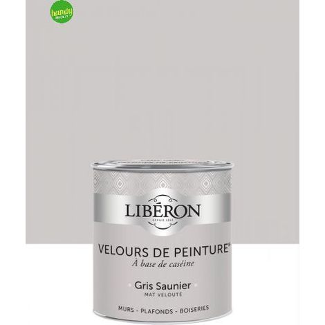 Pittura da interni Liberon 500ml Grigio Sale