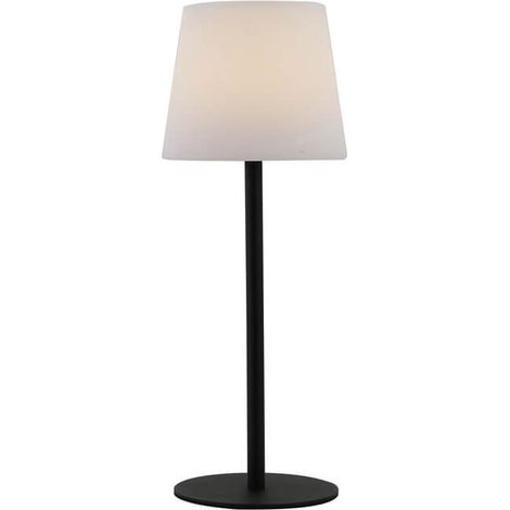 HOME DELUXE LED Lampada solare da tavolo CLARA - Bianco, colori RGB