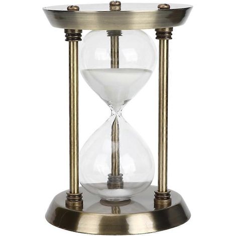 Sablier Décoratif pour Maison, Minuteur en Verre pour Enfants et Amis, Cadeau Original Horloge à Sable avec Support (1/5)