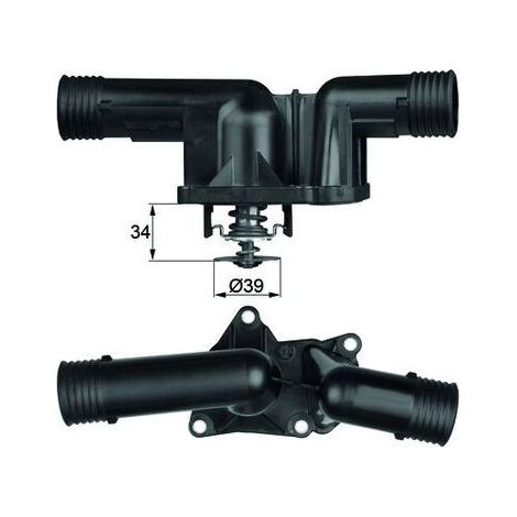Thermostat, liquide de refroidissement MAHLE TI 24 95 BMW 1153 1 432 884 1432884