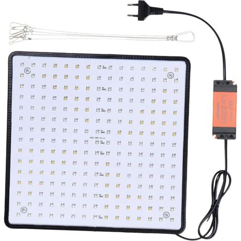 [NIE BENUTZT]Set Pflanzenfülllicht, Hängende Pflanzenlampe, Grünes Pflanzenwachstumslicht, Dimmbar (1/5)