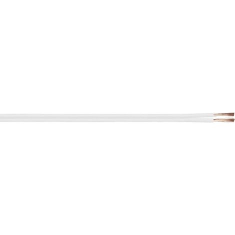 Kash 70I113 Fil de câblage LiY-Z 2 x 2.50 mm² blanc 10 m S113841 (1/2)