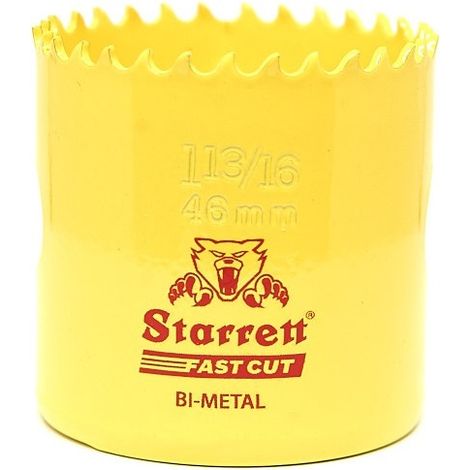 Scie cloche Starrett Bi-Metal 46 mm