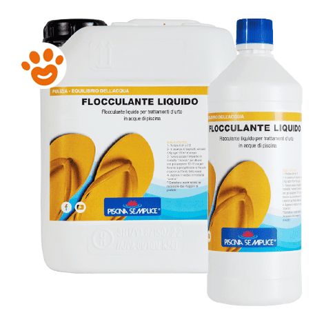 Lapi Piscina Semplice - Flocculante Liquido - Confezione 10 Kg - TRATTAMENTO Acqua