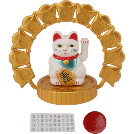 d immatriculation temporaire pour voiture chat porte bonheur (1/5)