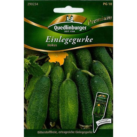 Quedlinburger Einlegegurke Hokus - Gemüsesamen (1/2)