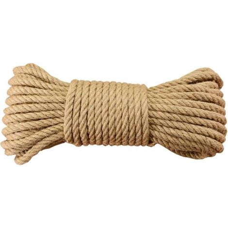 1 Corde À Gratter Sisal 10m Diamètre 4mm Pour Arbre Chat Meubles Protection (1/5)