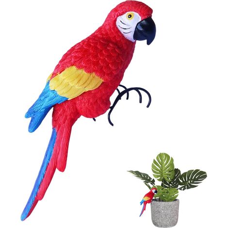 aus Kunstharz Garten Vogel Skulpturen Dekoration für