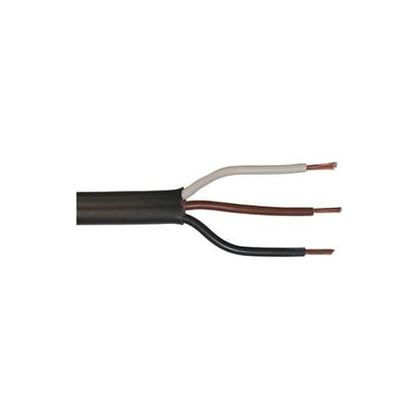 Cavo elettrico multipolare FLRY 3G1.5 Nero