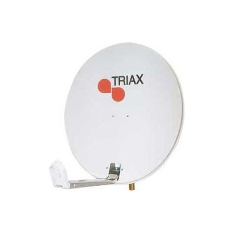 Parabole Acier 78Cm - LE SITE DE LA PIECE - Vert - Crème - Sans LNB - Triax