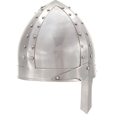 Teenpull – Mittelalterlicher Ritterhelm Antik Replik LARP Silbern Stahl (1/5)