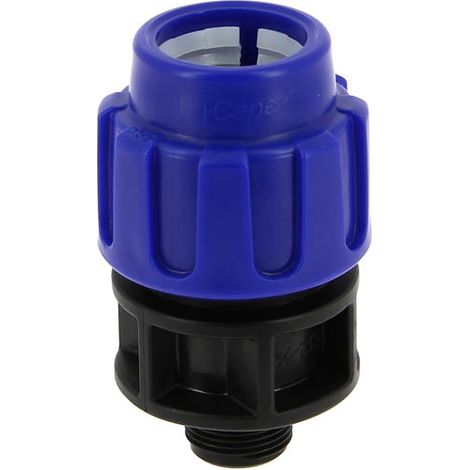 Raccord compression Ø32 mâle 20-27 10 bar