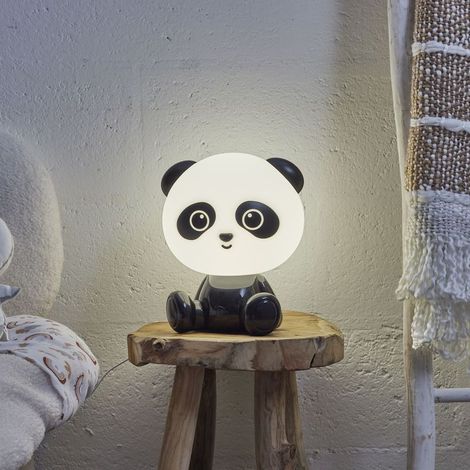 Lampe Veilleuse - HOME DECO KIDS - Panda - Couleur Changeante - Noir et Blanc (1/5)