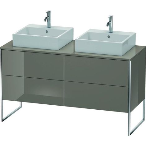 Duravit XSquare Konsolenwaschtischunterbau freistehend, für zwei (1/5)