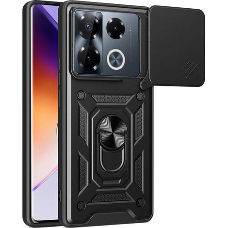 Funda protectora para Infinix Note 40 Pro Plus, CamShield Slide, negra. (1/5)