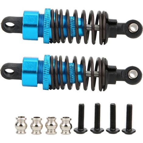 Amortisseur réglable à bain d'huile pour voiture télécommandée HPI RS4 Sport 3 1/10 (bleu 114435b) (1/5)