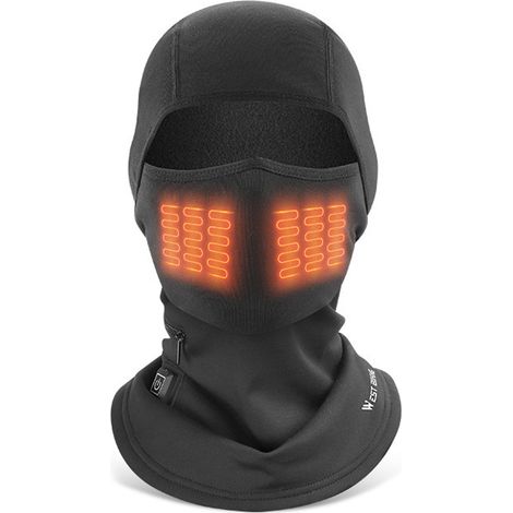 Cagoule coupe-vent respirante et chaude pour le ski, la moto et le vélo (1/4)