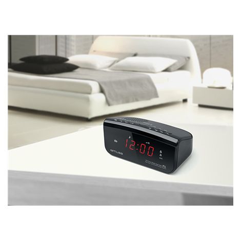 Radio réveil MUSE M 12 CR - Noir