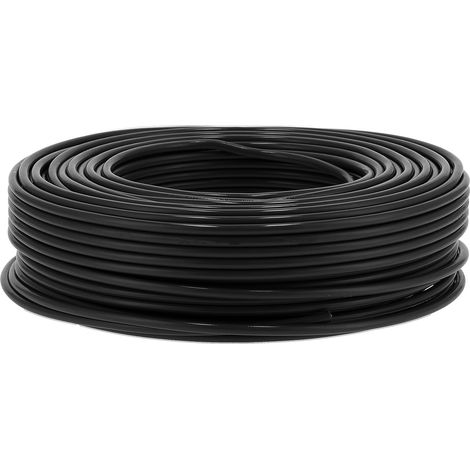 Câble électrique 7 conducteurs en cuivre, isolé PVC, gaine BLVV-1x10, 100 mètres, AC300V, remplacement filaire (1/5)