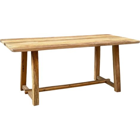 Table à manger en bois recyclé Eurydice (1/5)