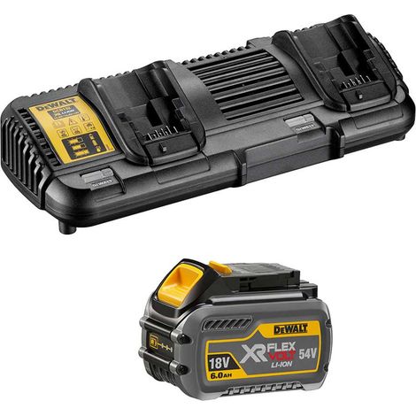 Power Set DeWALT FlexVolt DCB132T1 (1 x 54V/18V 6,0 Ah + DCB132) (1/3)