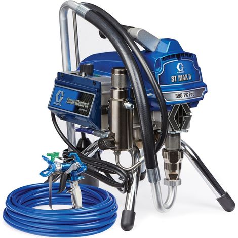 Graco – Pulvérisateur à peinture airless électrique 230 V – Moteur sans balais – Pression max 3300 psi – Débit 2,0 l/min – 17E864 - II 395 PC PRO