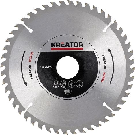 Lama sega circolare Kreator per troncatrice legno 48t ø210 mm 48 denti (1/7)