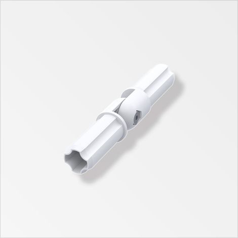 alfer Combitech connect Gelenkverbinder Kunststoff weiß