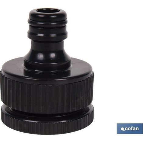 Adaptateur femelle 3/4 - 1 pour systèmes d'irrigation (1/4)