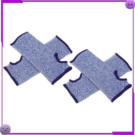 Manchon anti-morsure - Fafeicy - 4 pièces - Taille M (4–8 kg) - Polyéthylène haute densité (1/5)