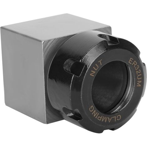 Mandrin carré ER-32 à queue carrée, utilisé pour la gravure sur tour CNC CS. (1/5)