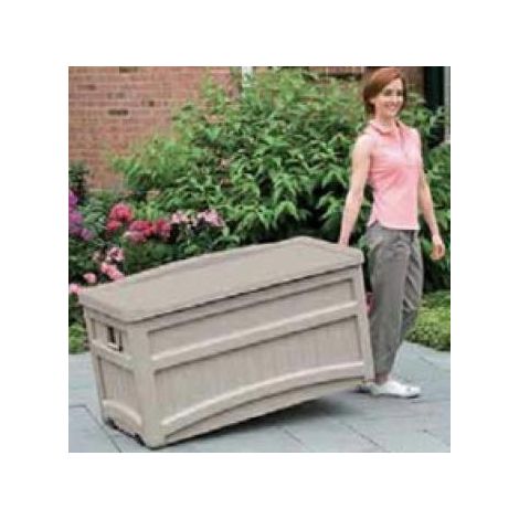 Cofre Baul Arcon Resina Db7500 Banco Jardin Suncast (1/4)