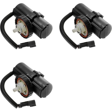 Tres bombas eléctricas de transferencia de combustible aptas para tractores y excavadoras CAT modelos 428D, 428E, 430D, 432D, 432E, 434E y 444E. Teléfonos de contacto: 249-7669, 232-5877