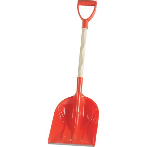 Pelle à neige AUTO manche plastique avec poignée - Corail - 8000080 (1/2)