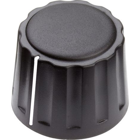 Mentor 4332.4001 4332.4001 Drehknopf mit Zeiger Schwarz (Ø x H) 20 mm x 15 mm 1 St.
