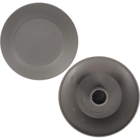 Un lot de 2 embouts de rechange pour parapluie, résistants aux chocs et aux rayures, et faciles et rapides à installer (couleur champagne). (1/4)