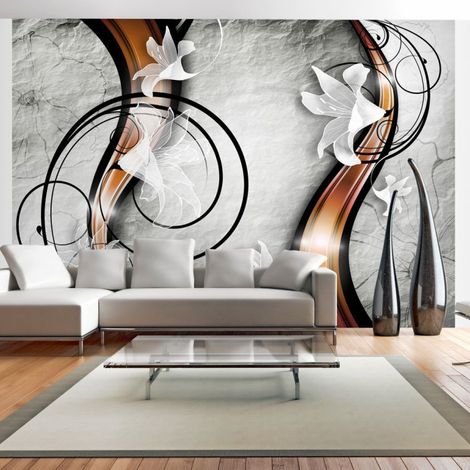 Papier Peint "Lily on a Stone" 280 x 400 cm (1/2)