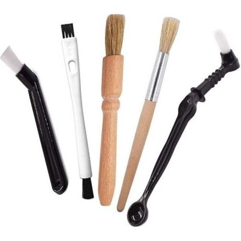 Ensemble de brosses pour machine à café, kit de nettoyage, modèle A, 5 pièces (1/5)