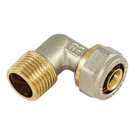 RACCORDO CURVO MASCHIO SERIE INS PER MULTISTRATO- 1/2 x 16- TIEMM- pezzi 1