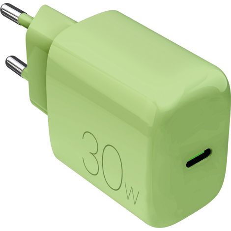 Chargeur mural USB-C Pro Lite 30 W - Vert (1/2)