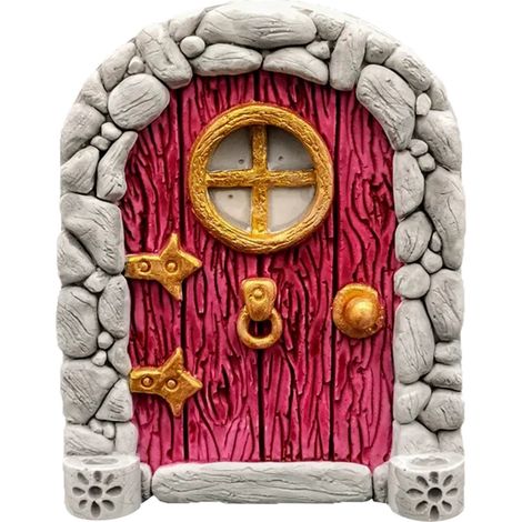 Cancello per albero delle fiabe in 5 pezzi, accessori decorativi per esterni da giardino in miniatura delle fiabe (109 cm)
