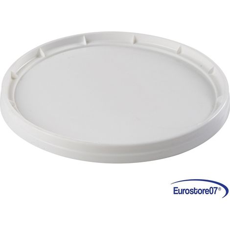 Coperchio per secchio plastico tronco conico  : per lt. 14 - Ø 30,5 x h. 2 cm (1/4)